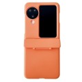 For OPPO Find N3 Flip Skin Feel PC Full Coverage Shockproof Phone Case(Orange)