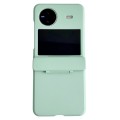 For vivo X Flip Skin Feel PC Full Coverage Shockproof Phone Case(Light Green)