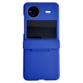 For vivo X Flip Skin Feel PC Full Coverage Shockproof Phone Case(Blue)