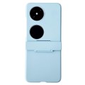 For Huawei P50 Pocket Skin Feel PC Full Coverage Shockproof Phone Case(Light Blue)