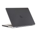 For MacBook Air 13.6 M2 A2681 / M3 A3113 Crystalline Matte Hardshell Laptop Protective Case(Grey)