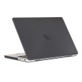 For MacBook Pro 16.2 A2991/A2780/A2485 Crystalline Matte Hardshell Laptop Protective Case(Grey)