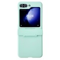 For Samsung Galaxy Z Flip5 5G Skin Feel PC Full Coverage Shockproof Phone Case(Light Green)