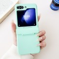 For Samsung Galaxy Z Flip5 5G Skin Feel PC Full Coverage Shockproof Phone Case(Light Green)