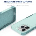 For iPhone 15 Pro Max 2 in 1 PC + TPU Phone Case(Light Green)