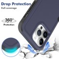 For iPhone 15 Pro Max 2 in 1 PC + TPU Phone Case(Dark Blue)
