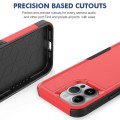 For iPhone 15 Pro Max 2 in 1 PC + TPU Phone Case(Red)