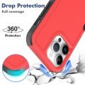 For iPhone 15 Pro Max 2 in 1 PC + TPU Phone Case(Red)