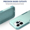 For iPhone 15 Pro 2 in 1 PC + TPU Phone Case(Light Green)