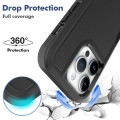 For iPhone 15 Pro 2 in 1 PC + TPU Phone Case(Black)