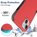 For iPhone 15 Plus 2 in 1 PC + TPU Phone Case(Red)