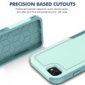 For iPhone SE 2022 / 2020 / 8 / 7 / 6 2 in 1 PC + TPU Phone Case(Light Green)