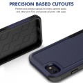 For iPhone SE 2022 / 2020 / 8 / 7 / 6 2 in 1 PC + TPU Phone Case(Dark Blue)