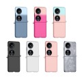 For Huawei P50 Gradient Color Skin Feel PC Full Coverage Shockproof Phone Case(Gradient Pink)