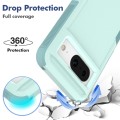 For Google Pixel 8 2 in 1 PC + TPU Phone Case(Light Green)
