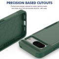 For Google Pixel 8 2 in 1 PC + TPU Phone Case(Dark Green)