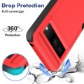 For Google Pixel 7 Pro 2 in 1 PC + TPU Phone Case(Red)