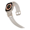 For Apple Watch Series 9 45mm Explorer TPU Watch Band(Titanium Starlight)