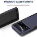 For Xiaomi Poco X4 Pro 5G 2 in 1 PC + TPU Phone Case(Dark Blue)