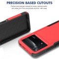 For Xiaomi Poco X4 Pro 5G 2 in 1 PC + TPU Phone Case(Red)