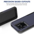 ForXiaomi Redmi 10C 2 in 1 PC + TPU Phone Case(Dark Blue)