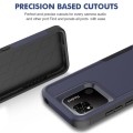 ForXiaomi Redmi 10A / 9C 2 in 1 PC + TPU Phone Case(Dark Blue)