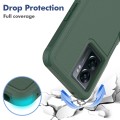 For OPPO A57 / A57s / OnePlus Nord N300 2 in 1 PC + TPU Phone Case(Dark Green)