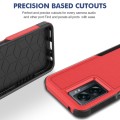 For OPPO A57 / A57s / OnePlus Nord N300 2 in 1 PC + TPU Phone Case(Red)