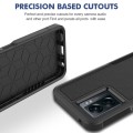 For OPPO A57 / A57s / OnePlus Nord N300 2 in 1 PC + TPU Phone Case(Black)