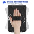 For Amazon Kindle Fire HD10 2023 Silicone Hybrid PC Full Body Tablet Case(Black)