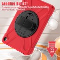 For Amazon Kindle Fire HD10 2023 Silicone Hybrid PC Full Body Tablet Case(Red)