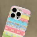 For iPhone 13 Pro Max Double Sided IMD Full Coverage TPU Phone Case(Pentagram Cats Dogs)