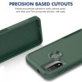 For Motorola Moto E20 / E30 / E40 2 in 1 PC + TPU Phone Case(Dark Green)