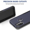 For Motorola Moto E20 / E30 / E40 2 in 1 PC + TPU Phone Case(Dark Blue)