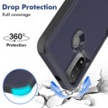 For Motorola Moto E20 / E30 / E40 2 in 1 PC + TPU Phone Case(Dark Blue)