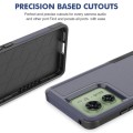 For Motorola Edge 40 2 in 1 PC + TPU Phone Case(Dark Blue)