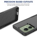 For Motorola Edge 40 2 in 1 PC + TPU Phone Case(Black)