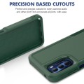 For Motorola Moto G Stylus 4G 2022 2 in 1 PC + TPU Phone Case(Dark Green)