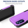 For Motorola Moto G Stylus 4G 2022 2 in 1 PC + TPU Phone Case(Purple)
