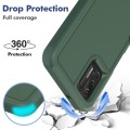 For Motorola Moto G Stylus 5G 2021 2 in 1 PC + TPU Phone Case(Dark Green)