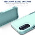 For Motorola Moto G Stylus 5G 2022 2 in 1 PC + TPU Phone Case(Light Green)