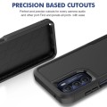 For Motorola Moto G Stylus 5G 2022 2 in 1 PC + TPU Phone Case(Black)