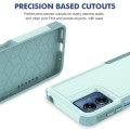 For Motorola Moto G14 2 in 1 PC + TPU Phone Case(Light Green)