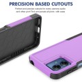For Motorola Moto G14 2 in 1 PC + TPU Phone Case(Purple)