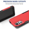 For Motorola Moto G22 / E32 2 in 1 PC + TPU Phone Case(Red)