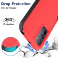 For Motorola Moto G31 / G41 2 in 1 PC + TPU Phone Case(Red)