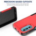 For Motorola Moto G52 / G82 2 in 1 PC + TPU Phone Case(Red)