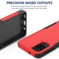 For Samsung Galaxy A12 2 in 1 PC + TPU Phone Case(Red)