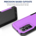 For Samsung Galaxy A23 4G / 5G 2 in 1 PC + TPU Phone Case(Purple)