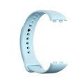 For Honor Band 9 Black Buckle TPU Watch Band(Light Blue)